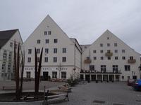 3. Ottobeuren Markt mit Brunnen