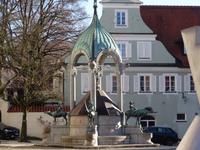 5. Kempten - St. Mang Platz- Brunnen