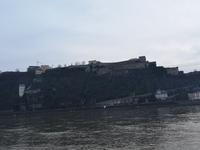 Festung Ehrenbreitstein oberhalb von Koblenz