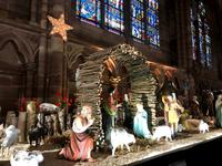 Krippenspiele und christliche Darstellungen in der Strassburger Kathedrale