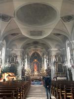 Blick in die barocke Pfarrkirche von Waldkirch