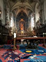 Blick in die barocke Pfarrkirche von Waldkirch