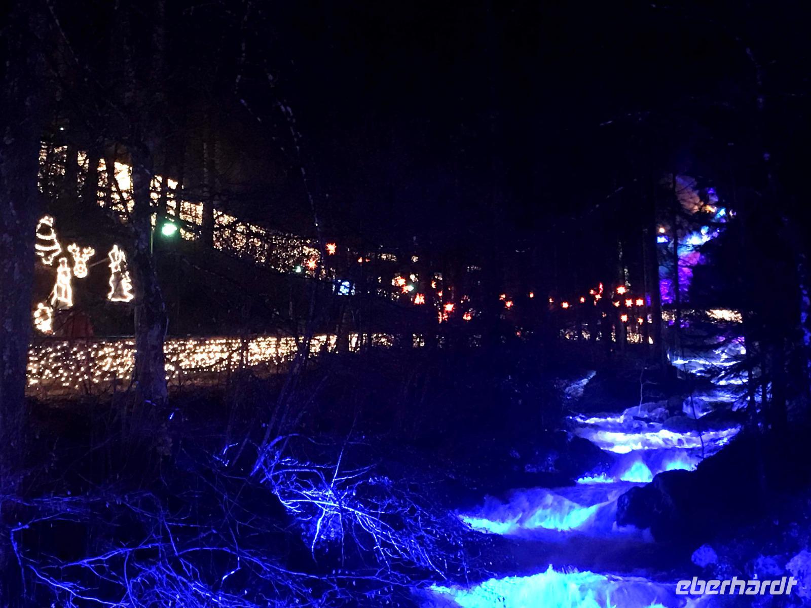 Triberger Wasserfälle nachts...