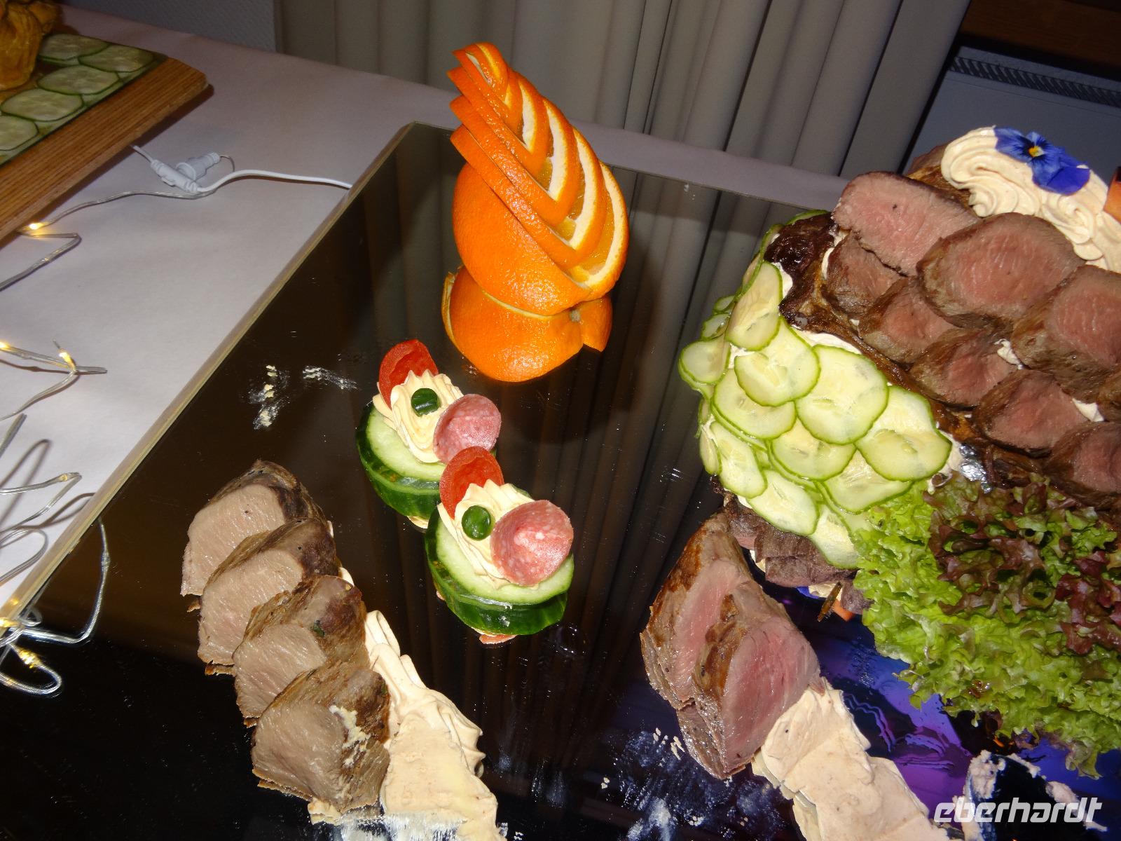 10. Hotel Hirsch Silvesterbufett.