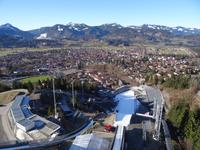 11. Oberstdorf - Blick über die Schanze