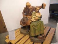 22 Annaberger Bürgerleben in Holz geschnitzt