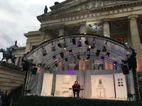 Bühne auf dem Gendarmenmarkt