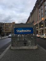 U-Bahn Station Stadtmitte Berlin