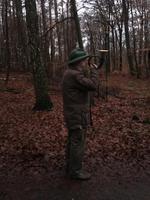 Der Förster bläst zum Marsch