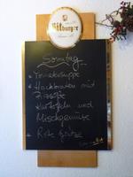 Speiseplan am 3. Tag