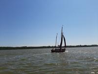 Zeesbootfahrt auf dem Saaler Bodden
