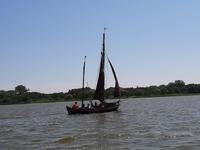 Zeesbootfahrt auf dem Saaler Bodden