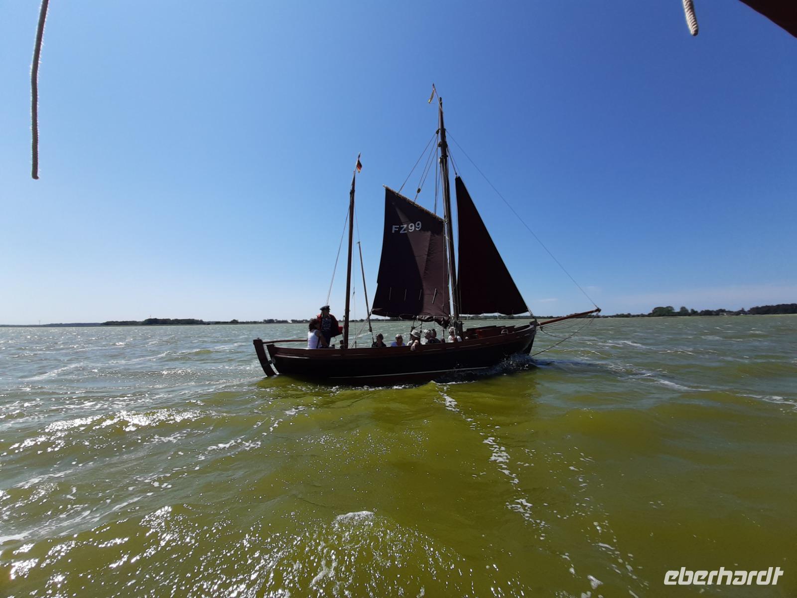 Zeesbootfahrt auf dem Saaler Bodden