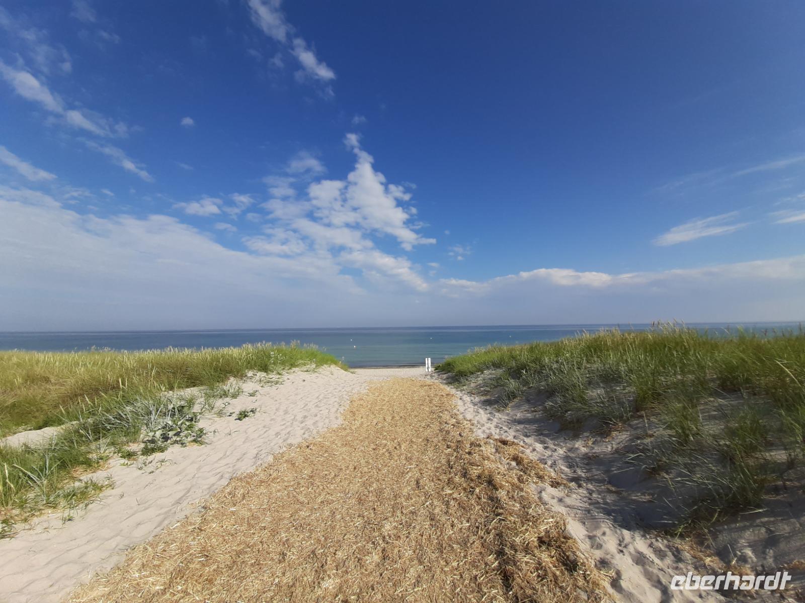 Dierhagen-Strand am Morgen der Abreise 