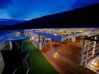 Flusskreuzfahrt mit A-ROSA FLORA • eingefahrenes Sonnendeck