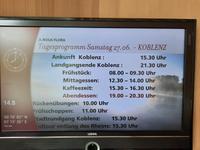 Flusskreuzfahrt mit A-ROSA FLORA • Tagesprogramm in Koblenz