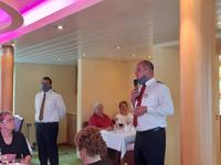 Flusskreuzfahrt mit A-ROSA FLORA • Verabschiedung an Bord