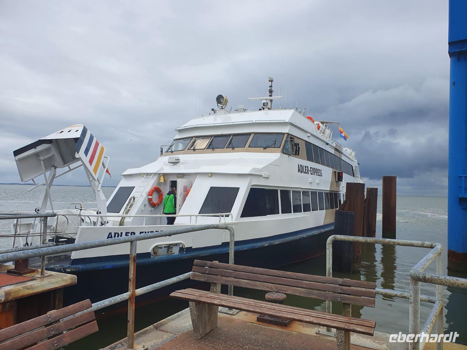 Unser Schiff nach Sylt