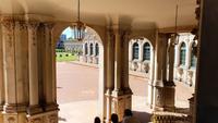 Blick aus dem Wallpavillon im Dresdner Zwinger