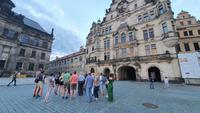 abendliche Stadtführung in Dresden - Georgentor