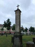 Denkmal für Pfarrer Poll 1802, entdeckt bei Stadtrundgang Neubrandenburg