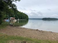 Spaziergang zum Stechlinsee - glasklares Wasser, nur zum Baden war es zu kalt