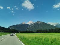 Blick auf den Watzmann vor Berchtesgaden