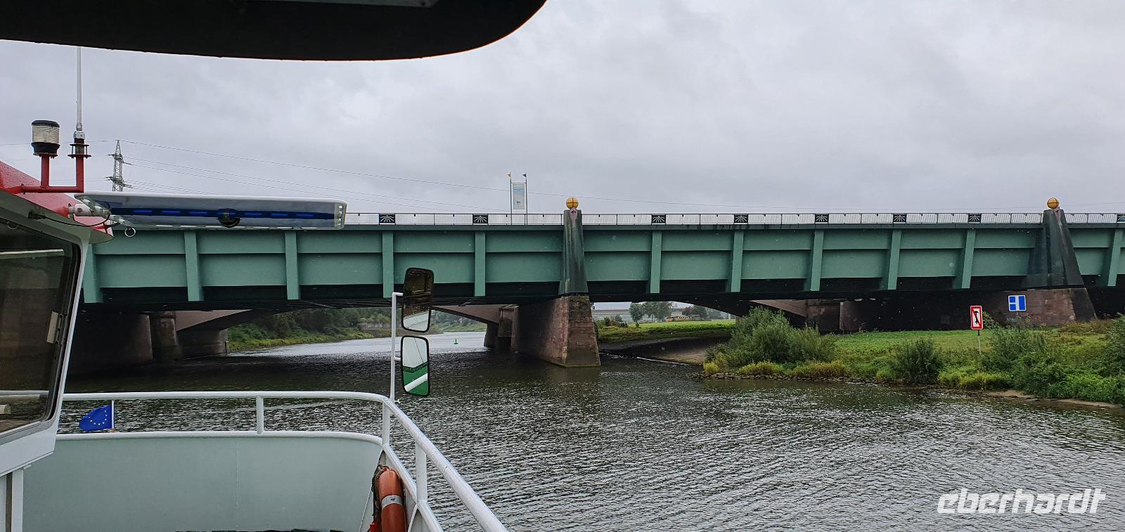 das Wasserstraßenkreuz in Minden
