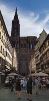 Straßburg - Blick zur Kathedrale Notre Dame