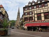 Obernai - Blick zur Kiche St. Peter und Paul