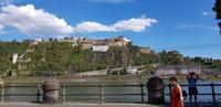 Koblenz - Rhein und Festung Ehrenbreitstein