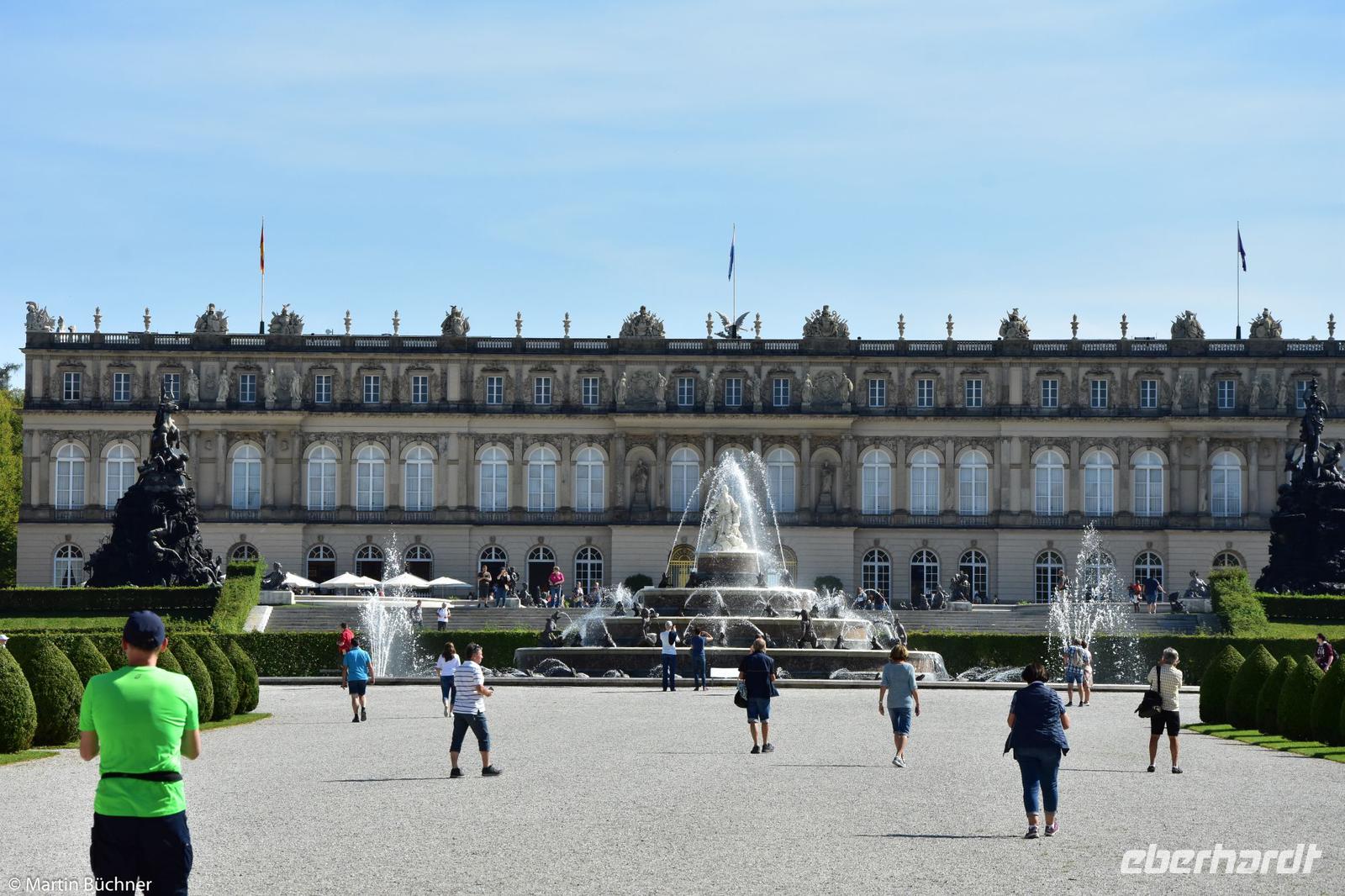 Chiemsee - Schloss Herrenchiemsee auf der Herreninsel (König Ludwig II. von Bayern)