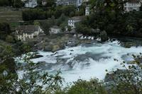 Der Rheinfall vom Schloss Laufen