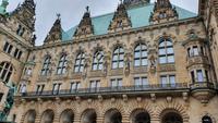 Innenhof des Hamburger Rathaus
