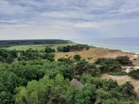 Leuchtturm Darßer Ort (Blickrichtung Süd) - Aussicht auf Darßwald und Darßer Weststrand 