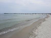Strand von Prerow mit Seebrücke