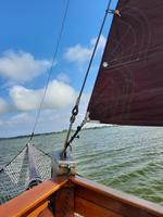 Zeesbootfahrt auf dem Saaler Bodden
