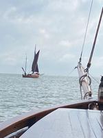 Zeesbootfahrt auf dem Saaler Bodden