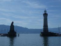 Lindau Hafeneinfahrt