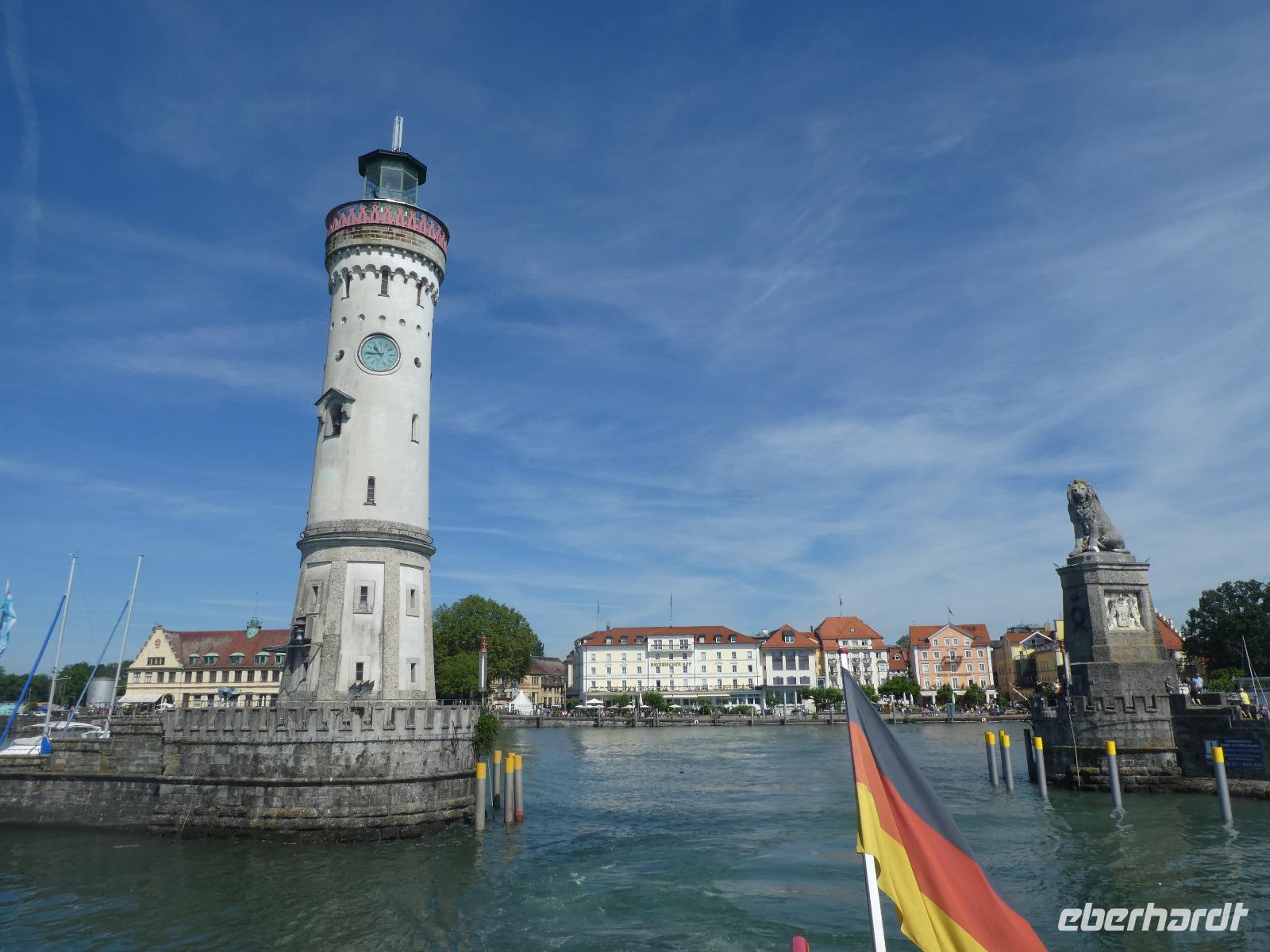 Lindau Hafeneinfahrt