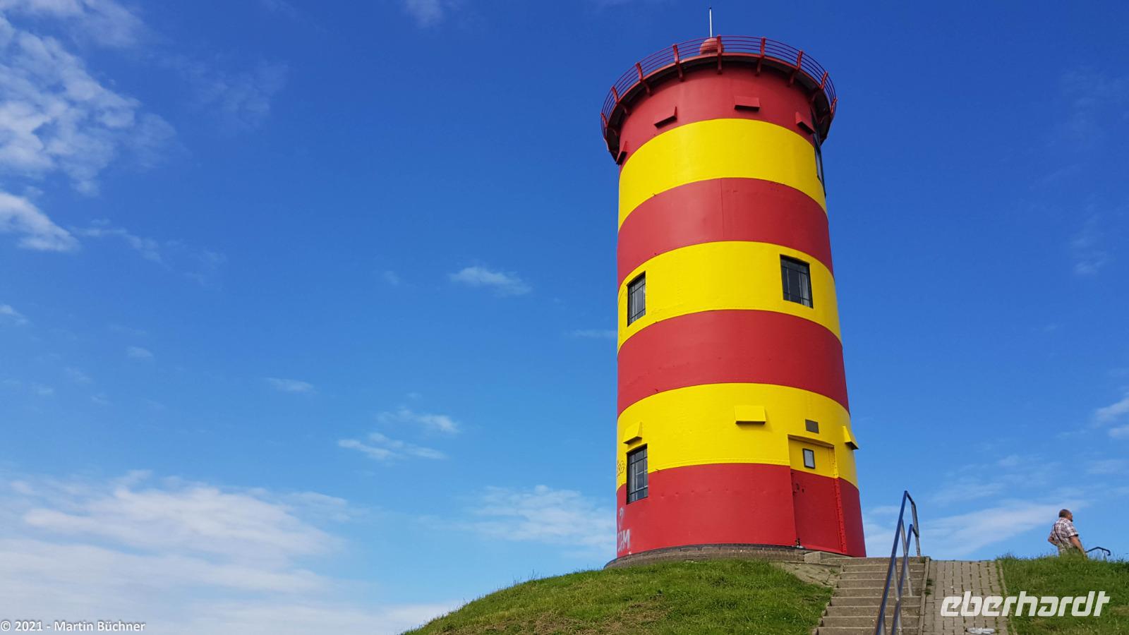 Halbinsel Krummhörn - der Pilsumer Leuchtturm nahe Greetsiel, besser bekannt als Otto Leuchtturm