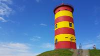 Halbinsel Krummhörn - der Pilsumer Leuchtturm nahe Greetsiel, besser bekannt als Otto Leuchtturm