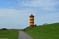Halbinsel Krummhörn - der Pilsumer Leuchtturm nahe Greetsiel, besser bekannt als Otto Leuchtturm