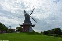 Halbinsel Krummhörn - Doppelwindmülen von Greetsiel