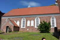 Halbinsel Krummhörn - Greetsiel - windschiefe Kirche