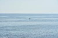 Auf den den ersten Blick eine schnöde Wasserfläche mit Fahrwassermarkierung - später Watt