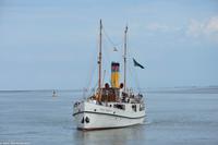 Zeitreise in ein vergangenes Jahrhundert - historischer Dampfer zu Gast auf Norderney