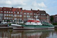 Historischer Rettungskreuzer - SAR - mit Tochterboot
