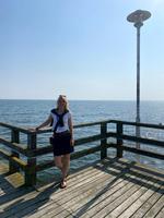 Seebrücke Ahlbeck - Reiseleiterin Lea 