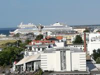 Warnemünde, Blick auf die AIDA Sol